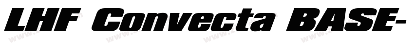LHF Convecta BASE字体转换